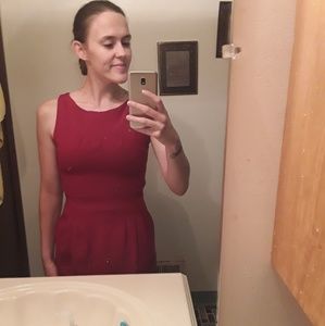 Ruby Red Bebe Dress Petite Special Occasion